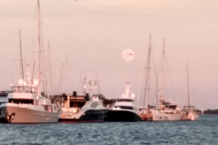 a large ship in a body of water